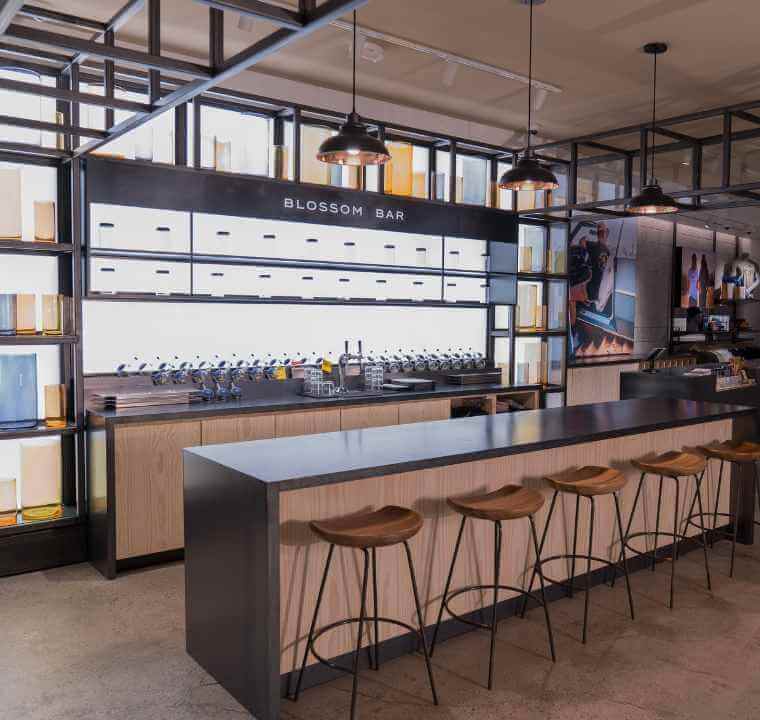 The Blossom Bar at Highway Cannabis in Marina del Rey.