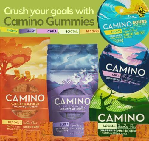 crush your goals with camino gummies