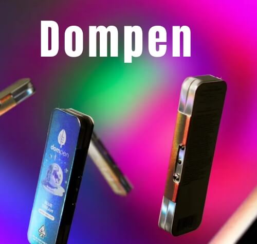 dompen disposable vapes at Highway Cannabis dispensary